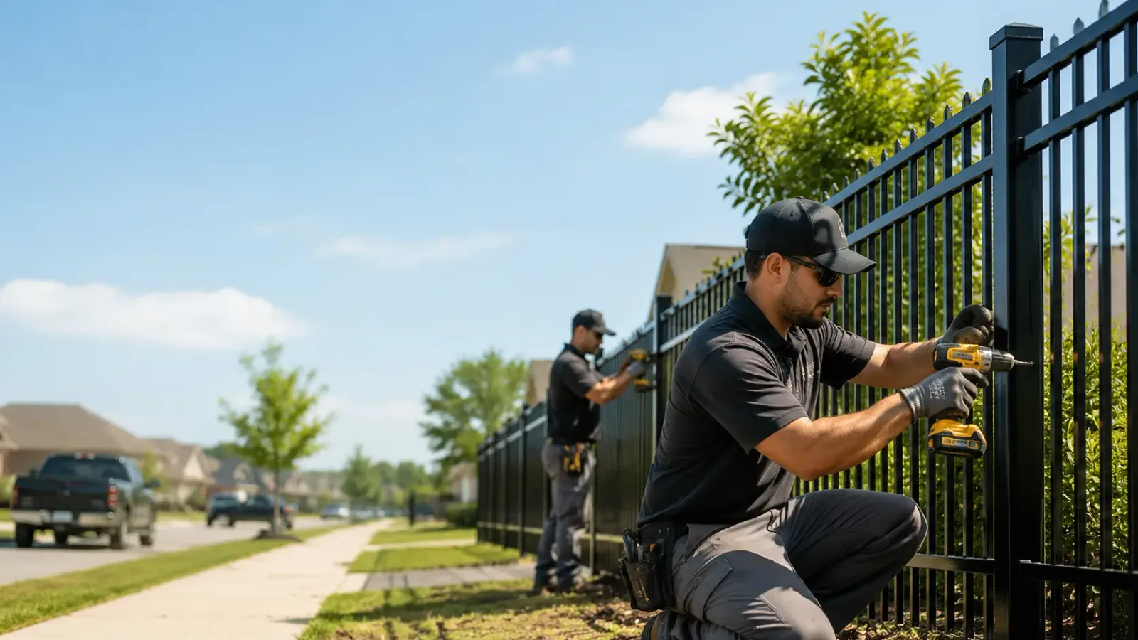 Metal Fence Installation in Middlesex, NC